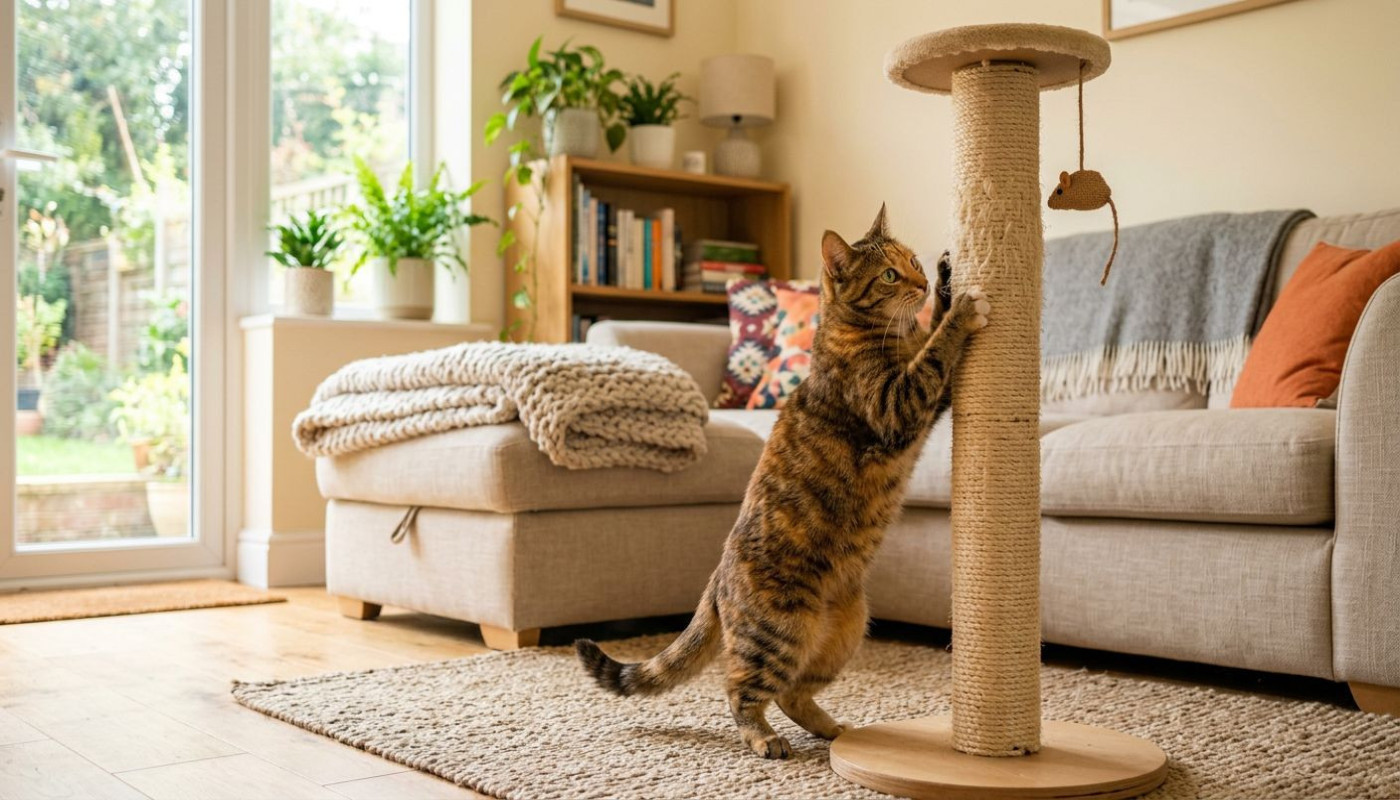 Hoe kies je de perfecte krabpaal voor jouw kat?